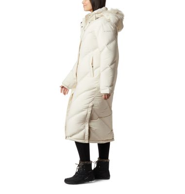 columbia long down coat women's