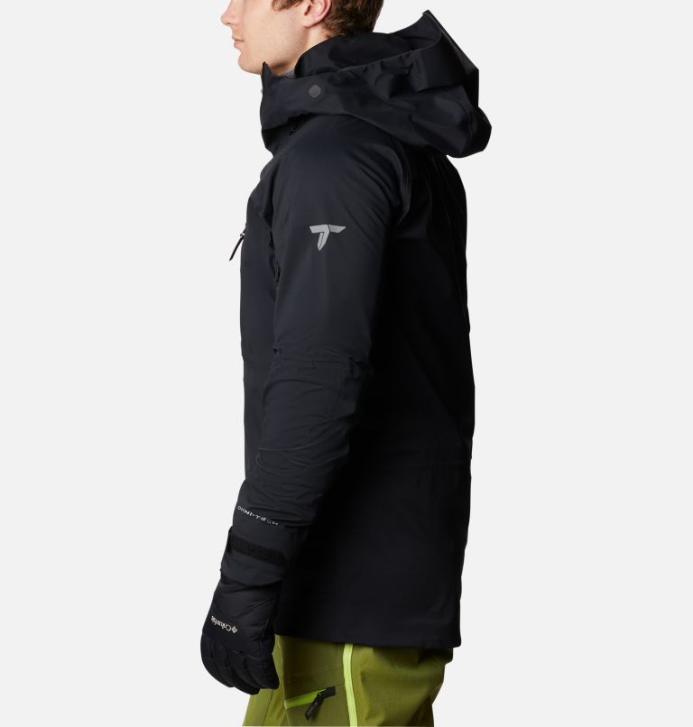 Men's Peak Pursuit Shell, Color: Black, image 3
