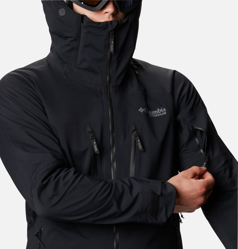 Men's Peak Pursuit Shell, Color: Black, image 6