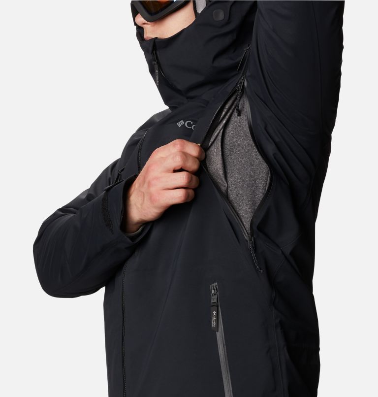 Men's Peak Pursuit Shell, Color: Black, image 7