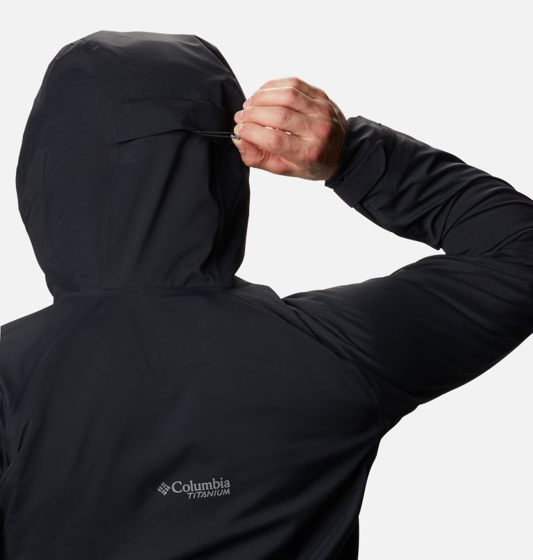 Men's Peak Pursuit Shell, Color: Black, image 9