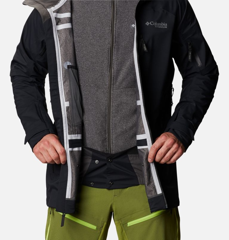 Men's Peak Pursuit Shell, Color: Black, image 11
