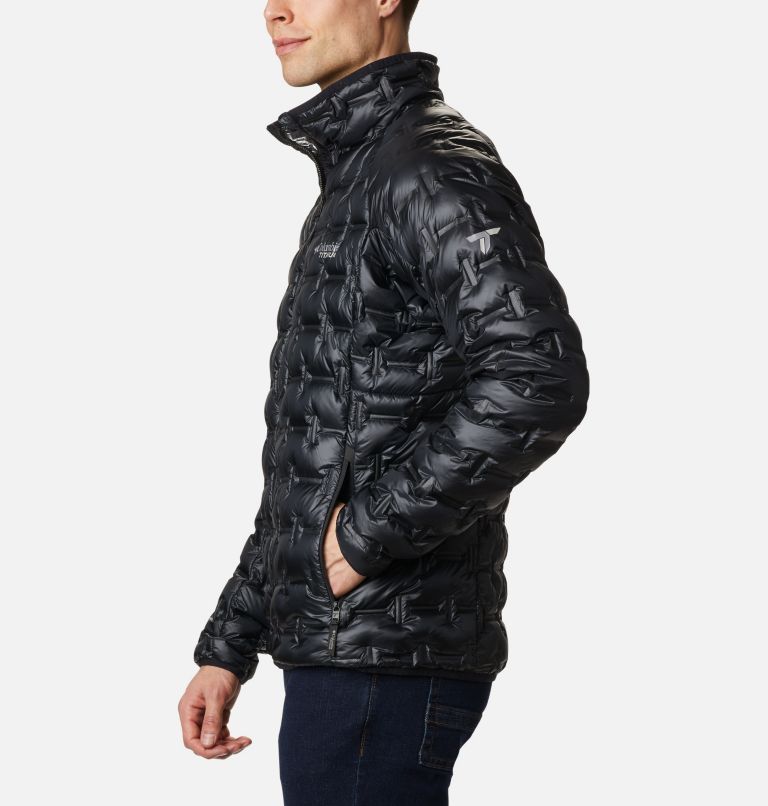 Men's Alpine Crux Down Jacket, Color: Black, image 3