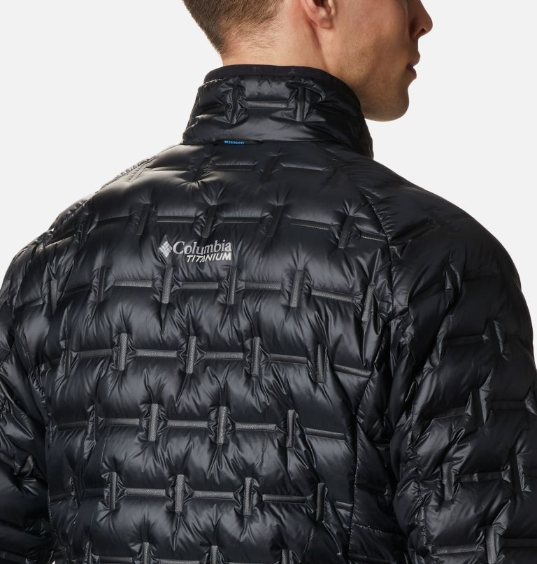 Thumbnail: Men's Alpine Crux Down Jacket, Color: Black, image 5