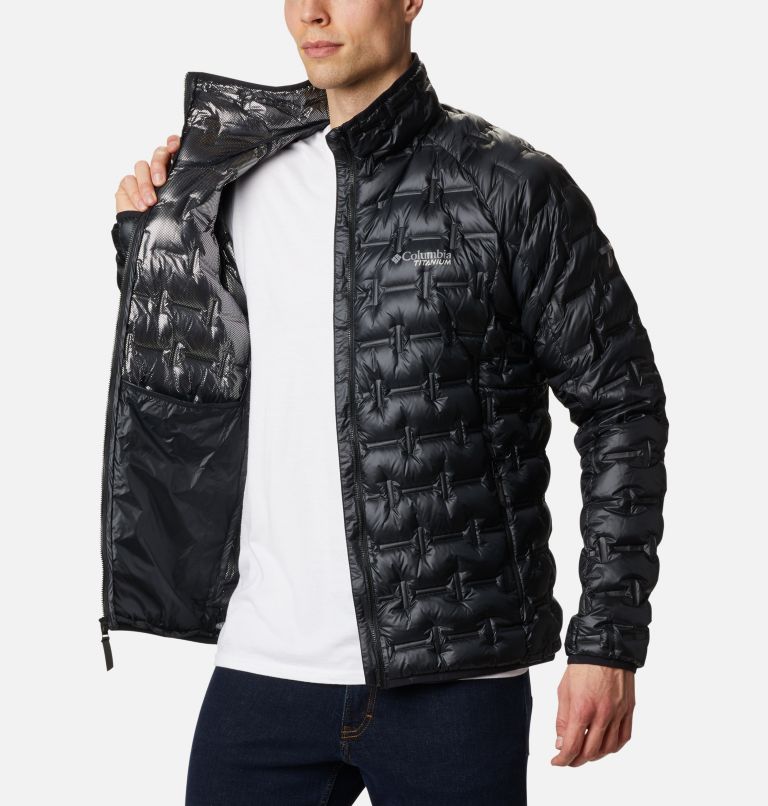 Men's Alpine Crux Down Jacket, Color: Black, image 6