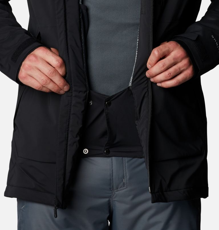 Men's Wild Card Insulated Ski Jacket, Color: Black, image 12