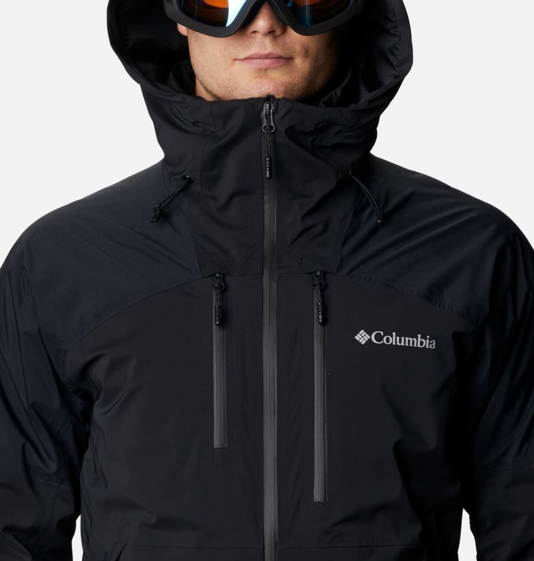 Thumbnail: Men's Wild Card Insulated Ski Jacket, Color: Black, image 6