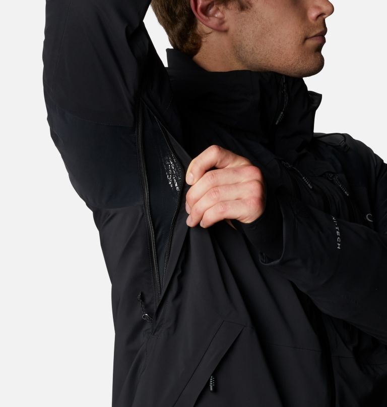 Thumbnail: Men's Wild Card Insulated Ski Jacket, Color: Black, image 11
