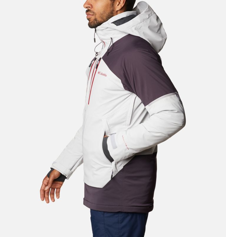 DERNIÈRES PIECES Columbia WILD CARD - Veste de ski Homme collegiate  navy/backcountry orange - Private Sport Shop