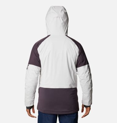 Men's Wild Card Ski Jacket Wild Card&trade;Jacket | 010 | S, Nimbus Grey, Dark Purple, back