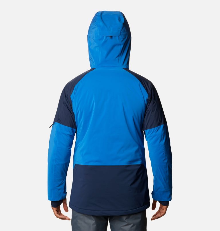 Men's Wild Card Ski Jacket, Color: Bright Indigo, Collegiate Navy, image 2