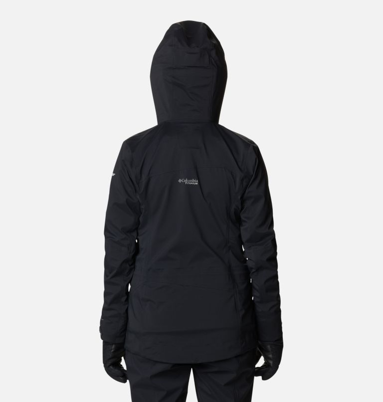 COLUMBIA-M PEAK PURSUIT SOFTSHELL BLACK/SHARK - Pantalon randonnée