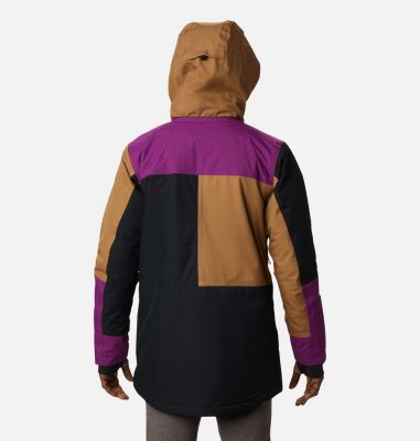 Giacca da sci Park Run da uomo Park Run&trade; Jacket | 011 | S, Black, Delta, Plum, back