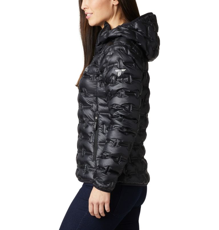Manteau en duvet Alpine Crux pour femme, Color: Black