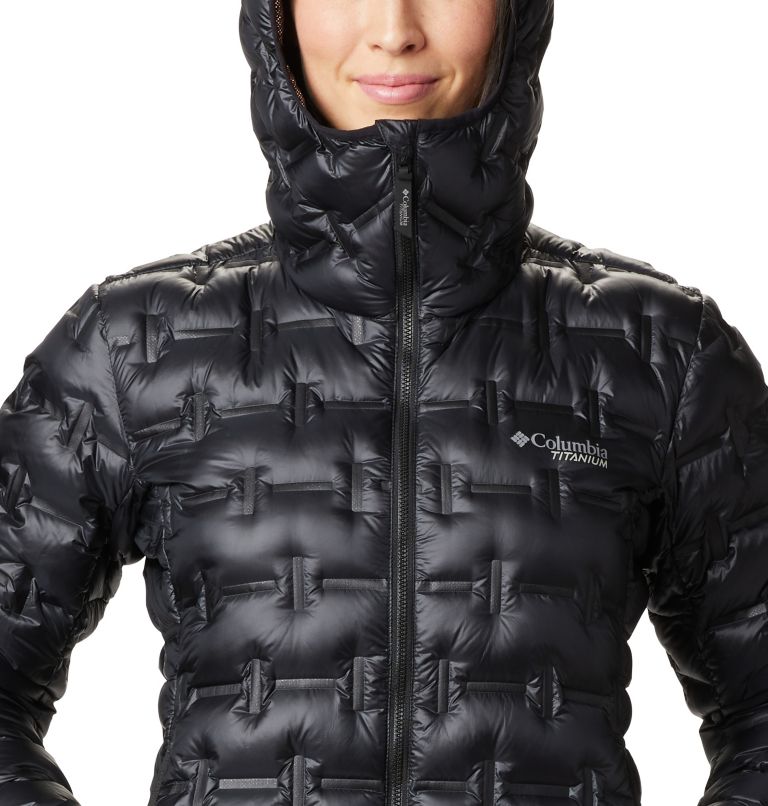 Women's Alpine Crux Down Jacket, Color: Black