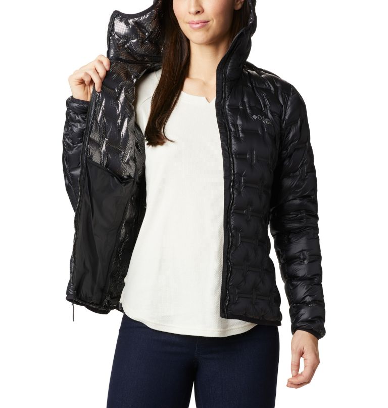 Women's Alpine Crux Down Jacket, Color: Black, image 5