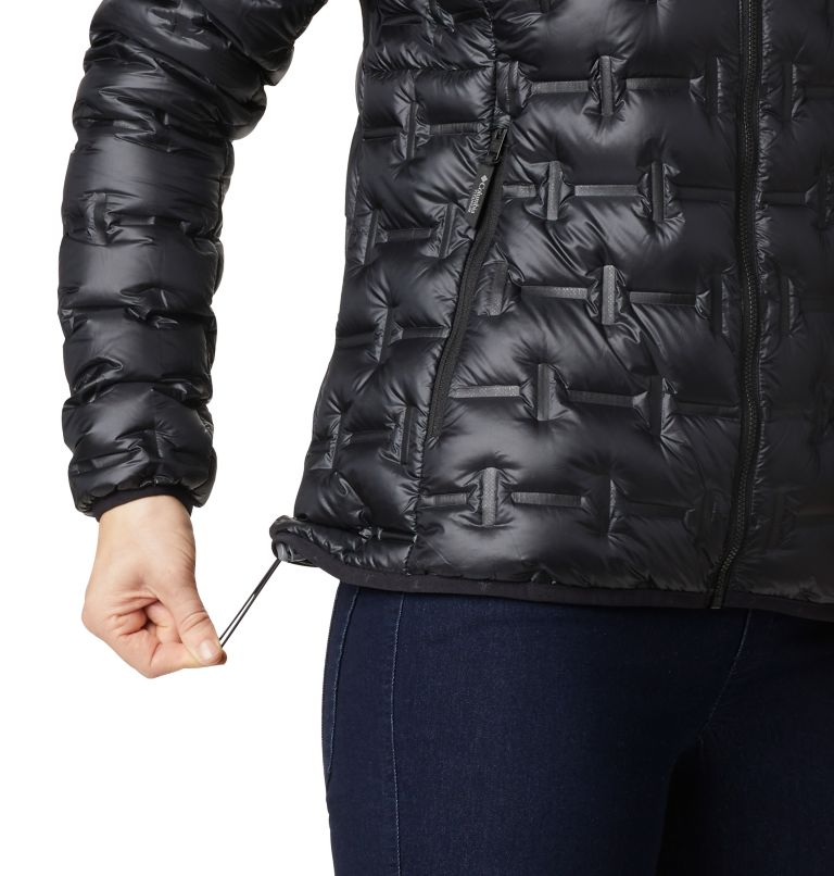 Manteau en duvet Alpine Crux pour femme, Color: Black