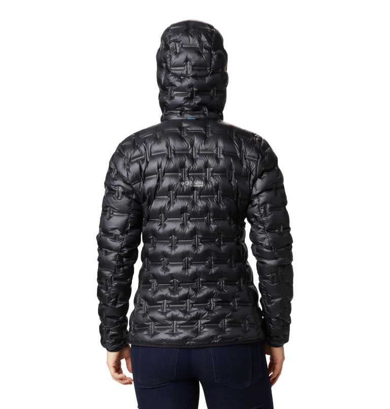 Women's Alpine Crux Down Jacket, Color: Black, image 2