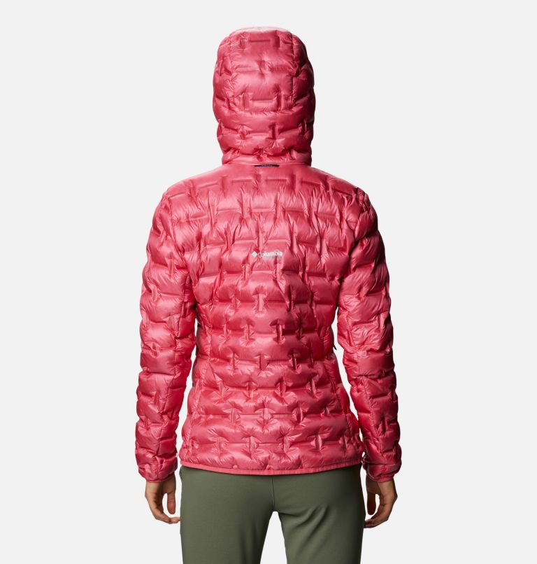 W Alpine Crux Down Jacket | 673 | XS, Color: Bright Geranium, image 2