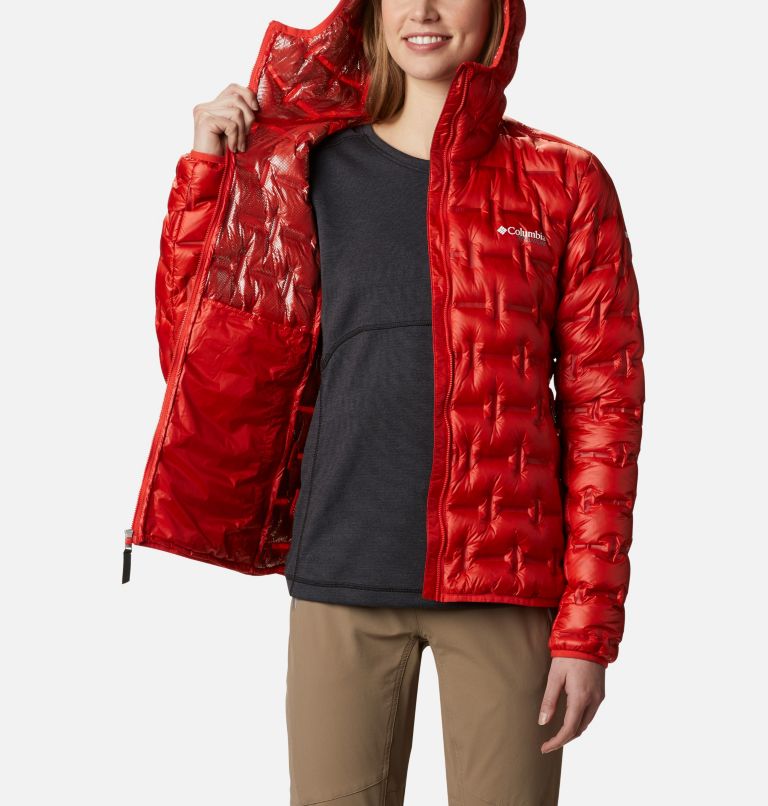W Alpine Crux Down Jacket | 843 | M, Color: Bold Orange, image 5