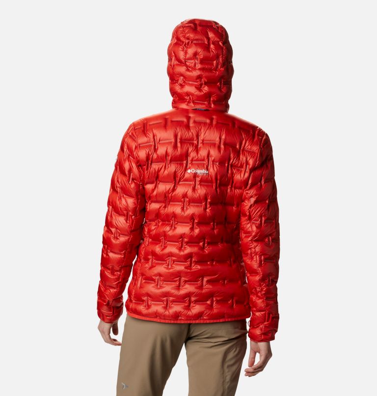 W Alpine Crux Down Jacket | 843 | M, Color: Bold Orange, image 2