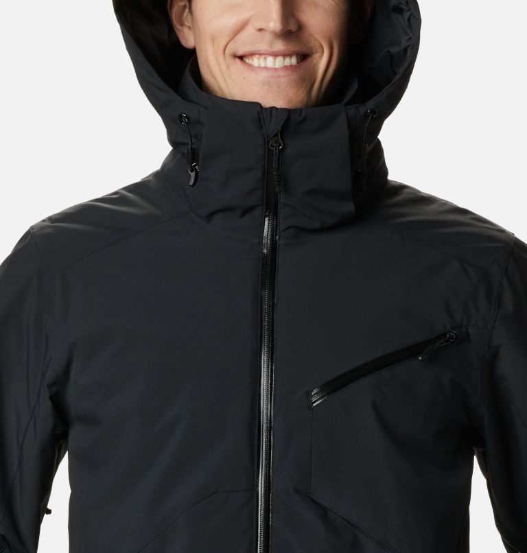 Thumbnail: Men's Powder 8s Insulated Ski Jacket, Color: Black, image 4