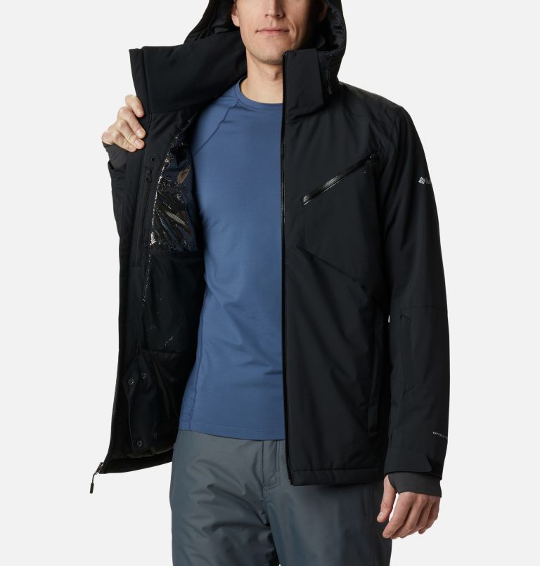 Men's Powder 8s Insulated Ski Jacket, Color: Black, image 5