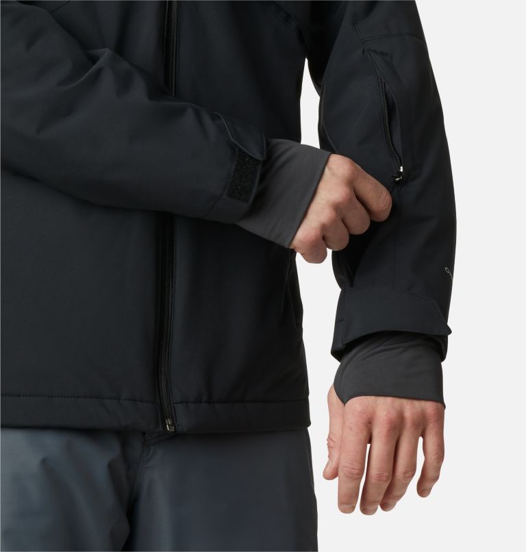 Thumbnail: Men's Powder 8s Insulated Ski Jacket, Color: Black, image 6