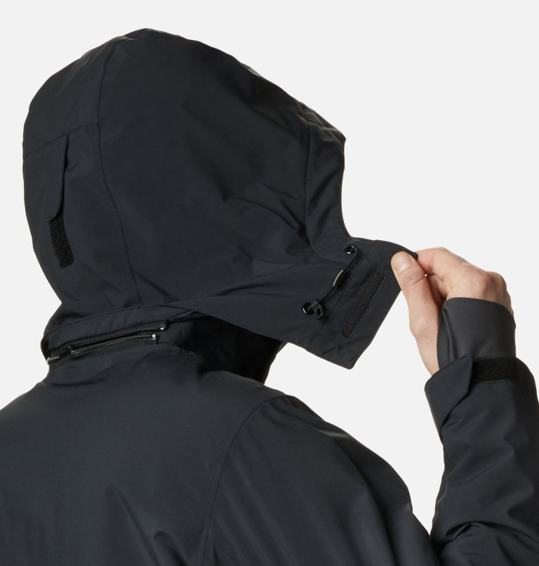 Men's Powder 8s Insulated Ski Jacket, Color: Black, image 8