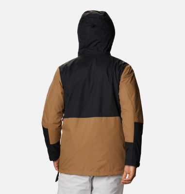 Men's Park Run Anorak Ski Pullover Park Run&trade;Anorak | 011 | XXL, Delta, Black, Plum, back