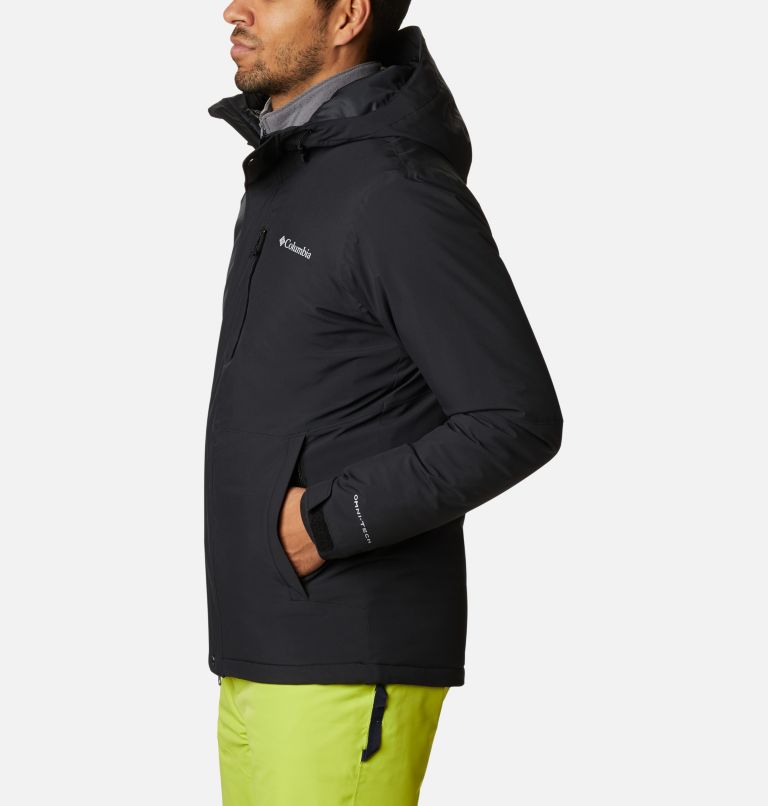 Men's Winter District Insulated Ski Jacket, Color: Black, image 3
