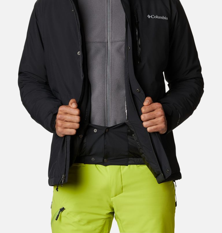 Men's Winter District Insulated Ski Jacket, Color: Black
