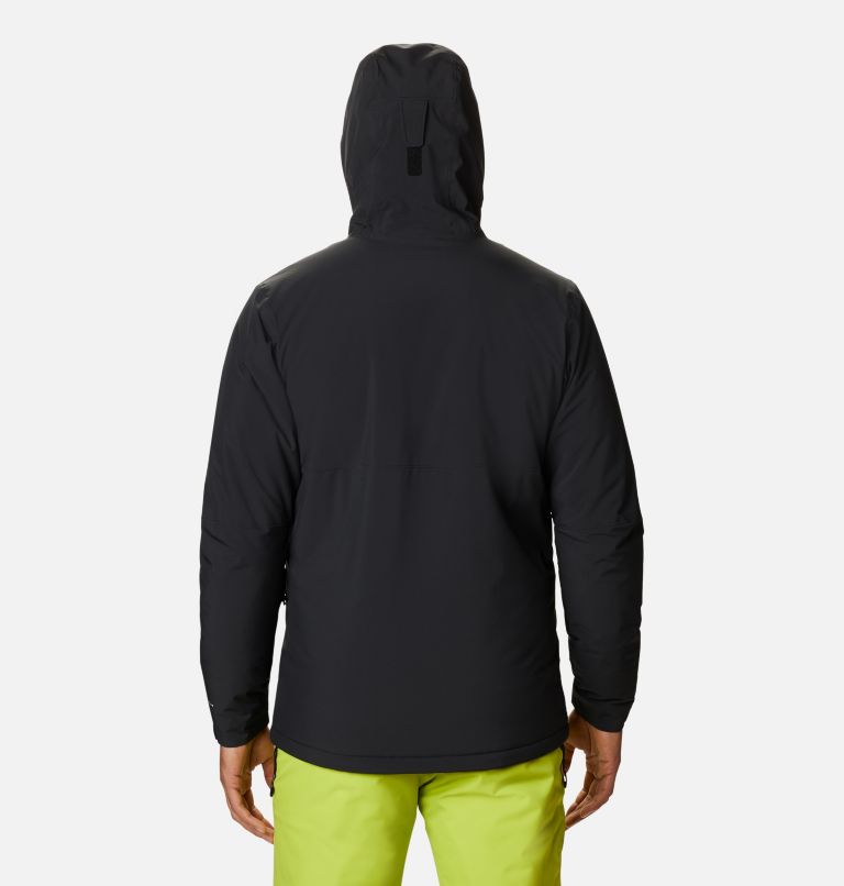 Men's Winter District Insulated Ski Jacket, Color: Black, image 2