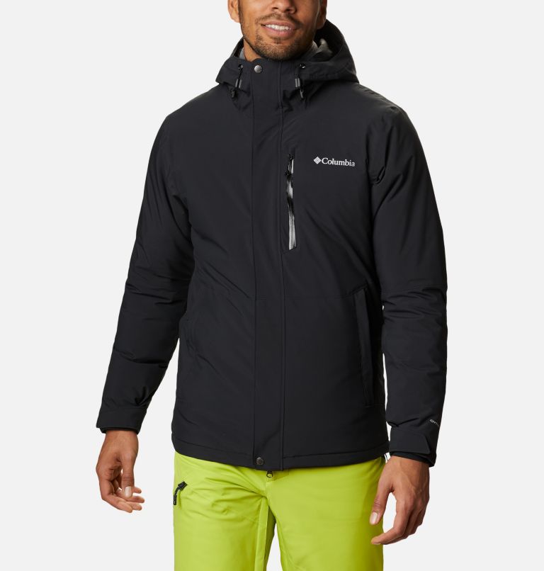 Men's Winter District Insulated Ski Jacket, Color: Black, image 1