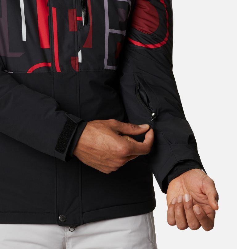 Winter District Jacket | 011 | L, Color: Black, Black Typo, image 6