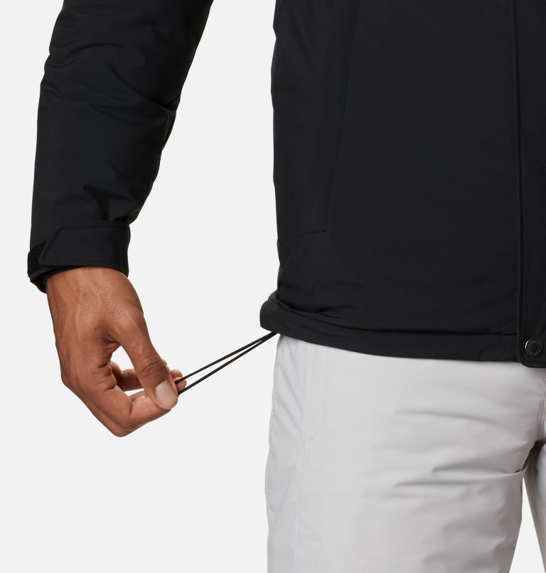 Winter District Jacket | 011 | L, Color: Black, Black Typo, image 7