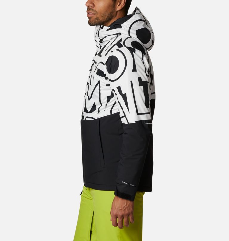 Columbia white ski jacket hot sale