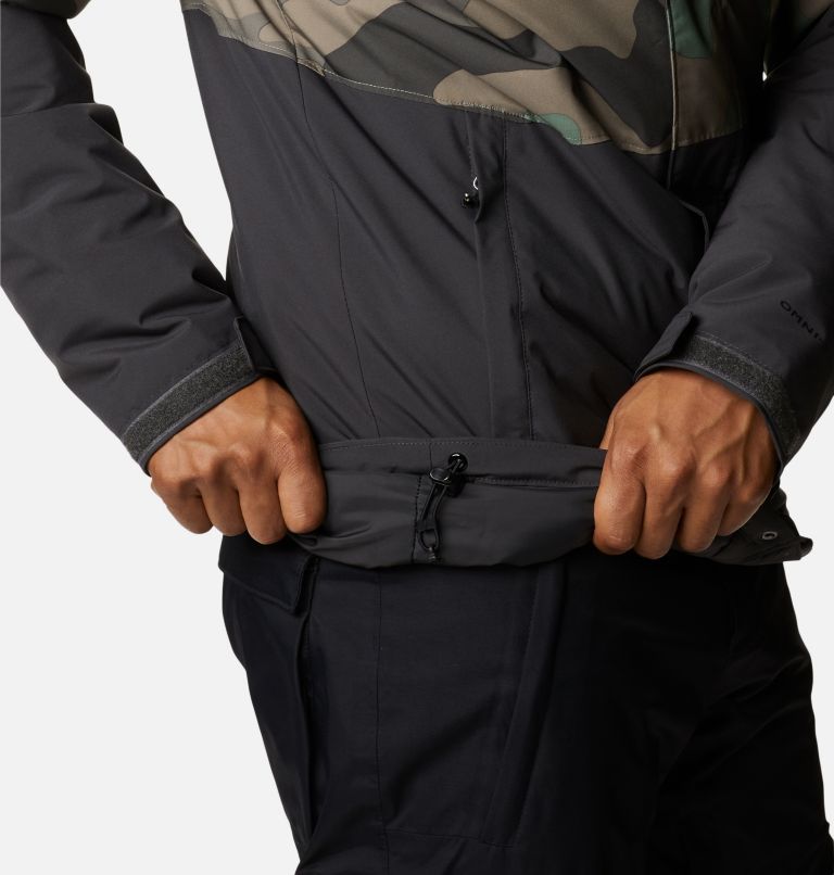 Thumbnail: Men's Winter District Insulated Ski Jacket, Color: Shark, Cypress Mod Camo Print, image 8