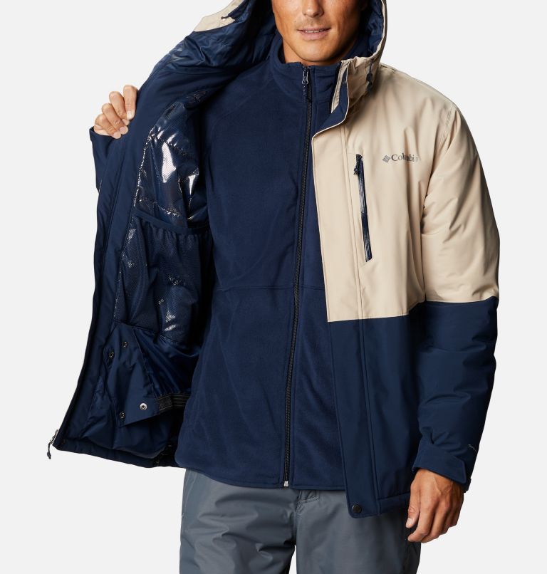 Winter District Jacket | 466 | L, Color: Collegiate Navy, Ancient Fossil, image 5