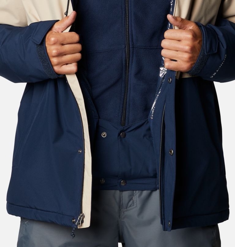 Winter District Jacket | 466 | L, Color: Collegiate Navy, Ancient Fossil, image 8