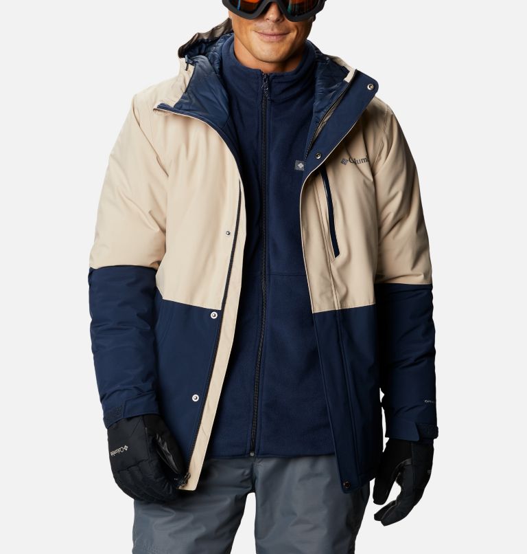 Winter District Jacket | 466 | L, Color: Collegiate Navy, Ancient Fossil, image 9