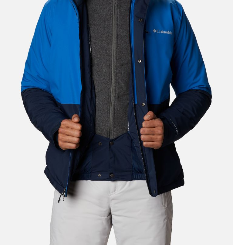 Winter District Jacket | 468 | XL, Color: Collegiate Navy, Bright Indigo, image 8