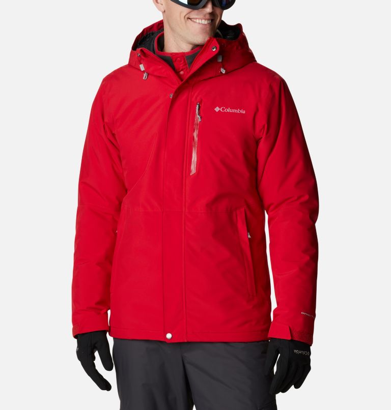 Thumbnail: Veste de ski Winter District homme, Color: Mountain Red, image 1