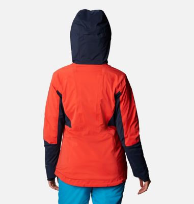 Giacca da sci imbottita Wild Card da donna Wild Card&trade; Insulated Jacket | 370 | XS, Bold Orange, Dark Nocturnal, back