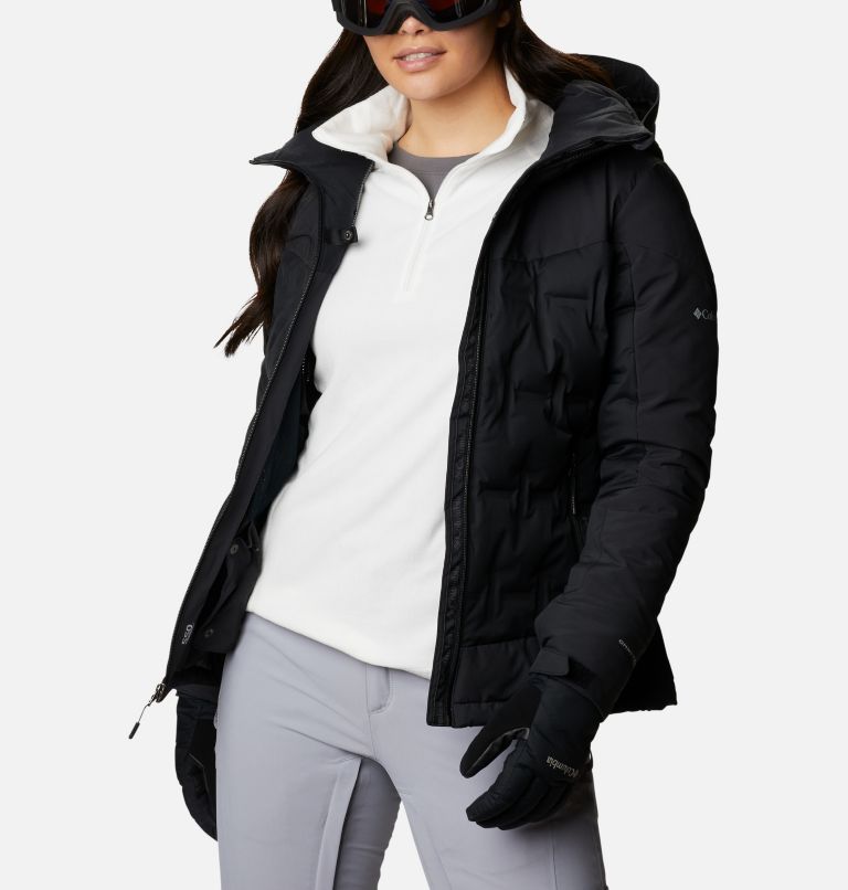 Women's Wild Card Down Ski Jacket, Color: Black