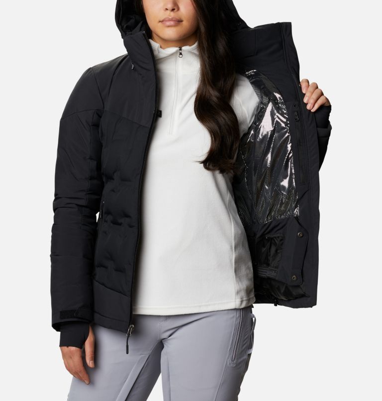Women's Wild Card Down Jacket, Color: Black, image 7