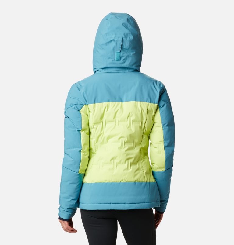 Women's Wild Card Down Jacket, Color: Voltage, Canyon Blue, image 2