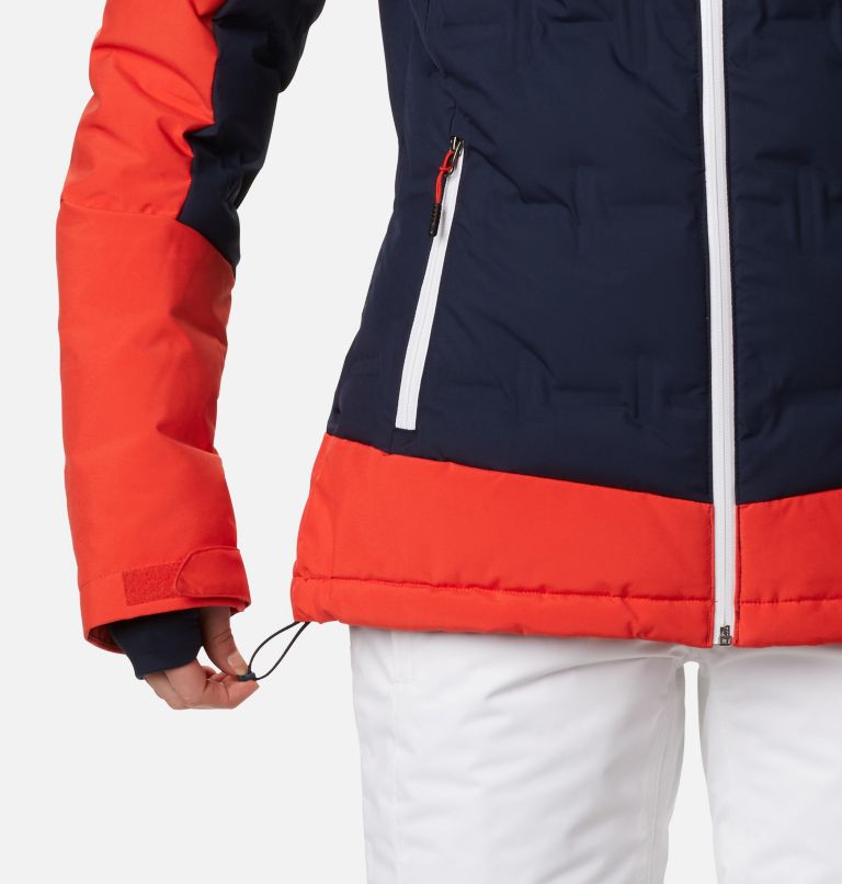 Manteau en duvet Wild Card pour femme, Color: Dark Nocturnal, Bold Orange, image 8