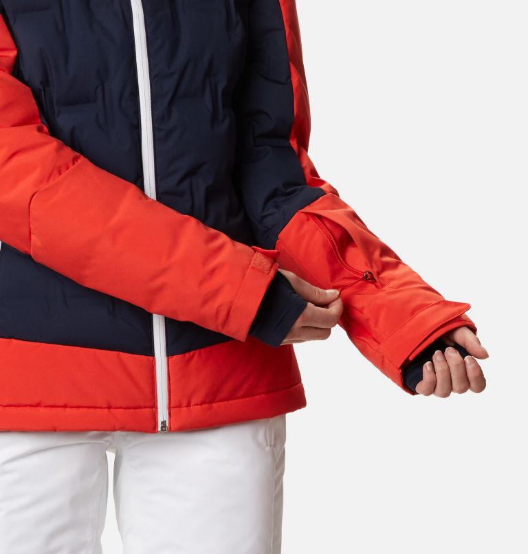 Manteau en duvet Wild Card pour femme, Color: Dark Nocturnal, Bold Orange, image 9