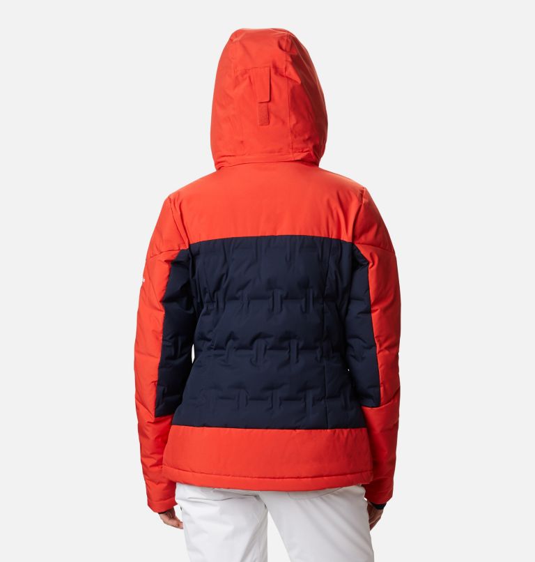 Manteau en duvet Wild Card pour femme, Color: Dark Nocturnal, Bold Orange, image 2